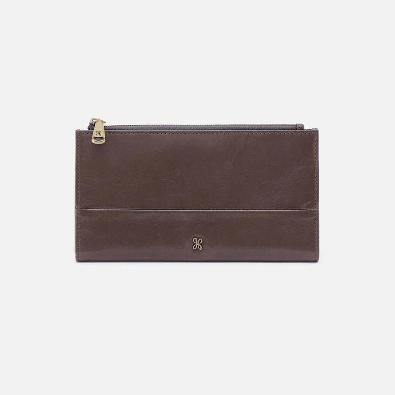 Jill Large Bifold Wallet | Polished Leather | HOBO