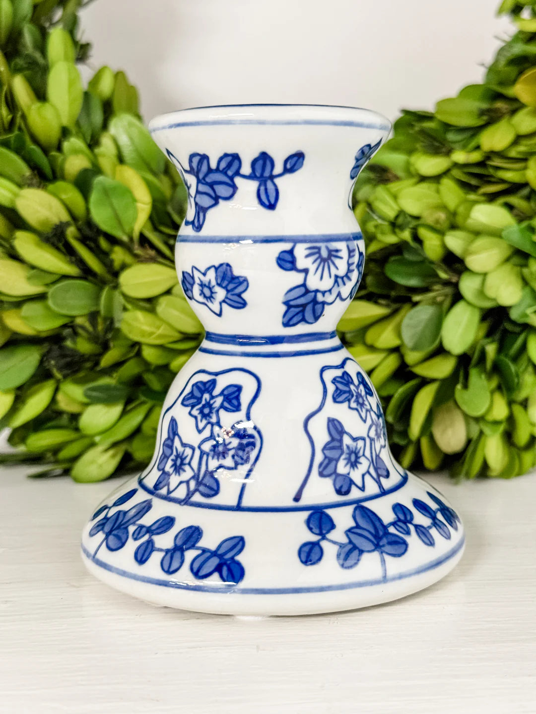 Canton Candleholder | Two's Comapny