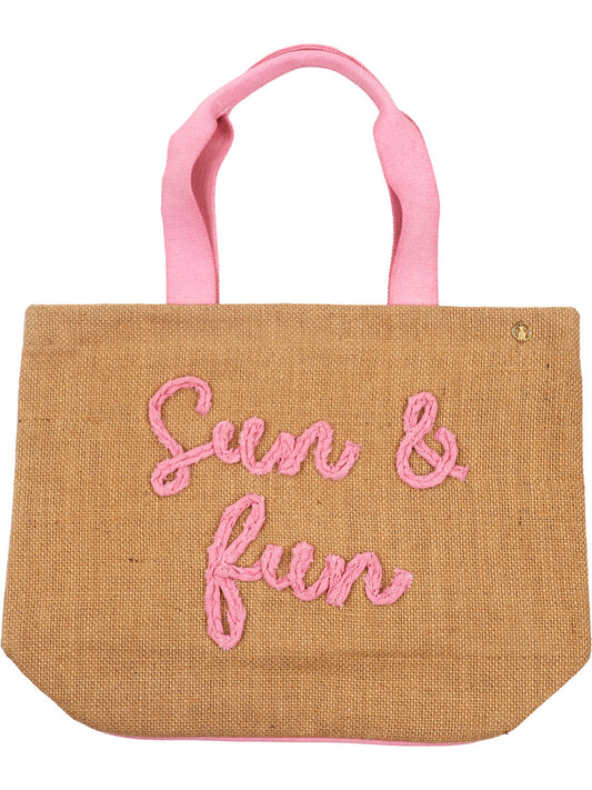 Embroidered Tote Bag