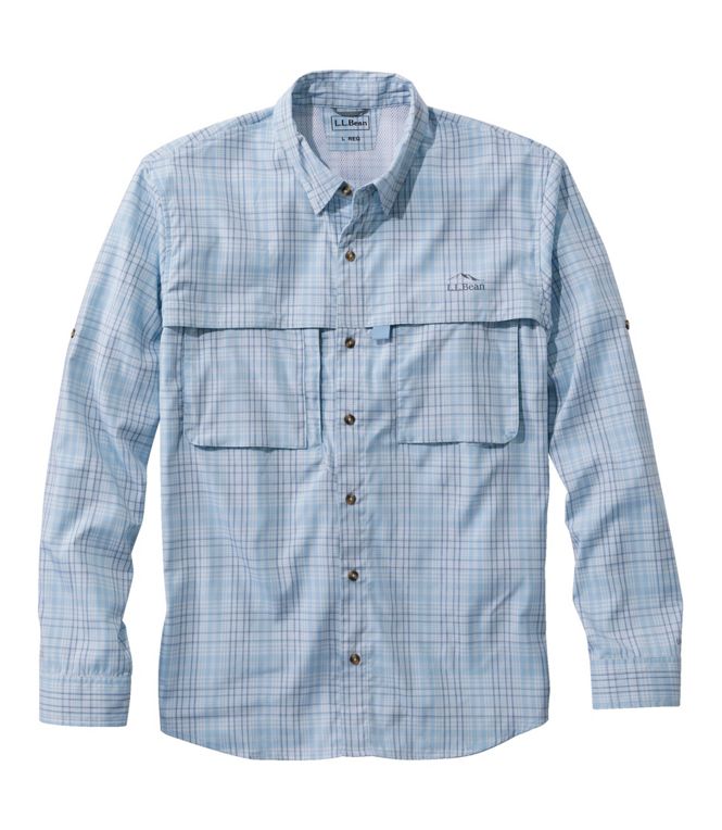 Men's Tropicwear Plaid Long Sleeve Shirt | L.L. Bean
