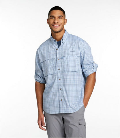 Men's Tropicwear Plaid Long Sleeve Shirt | L.L. Bean
