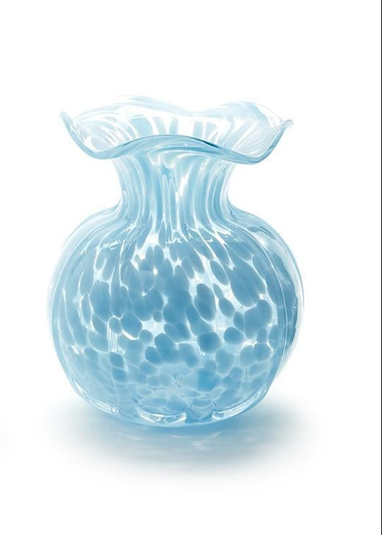 Ruffled Edge Spotted Vase | 3 Colors