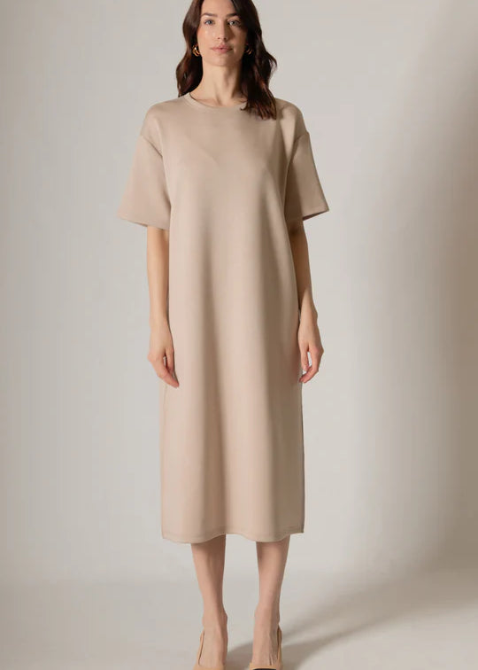 Sienna Midi Length T-Shirt Dress