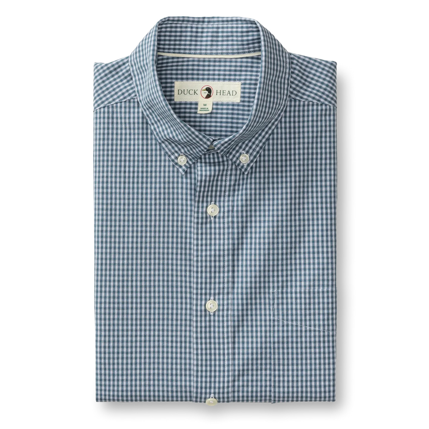 Cotton Cashmere Poplin Sport Shirt | Bolton Plaid | Duck Head