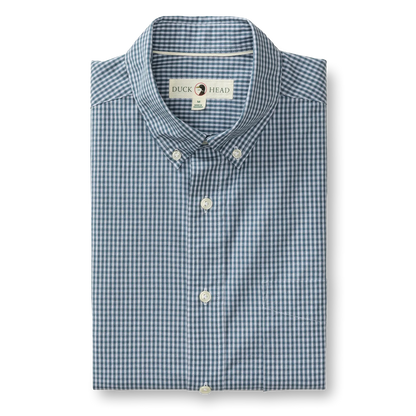 Cotton Cashmere Poplin Sport Shirt | Bolton Plaid | Duck Head