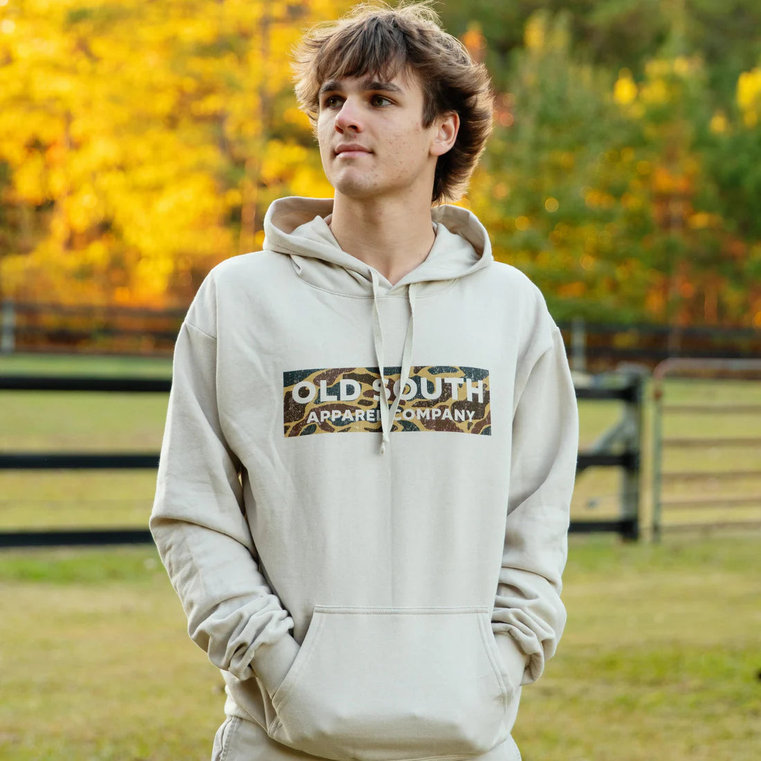 Thicket Camo Logo Hoodie | Old South