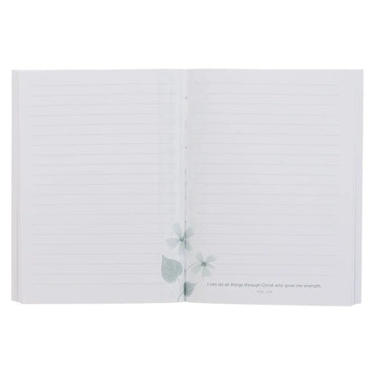 Medium Notebook | All Things Through Christ Phil. 4:13