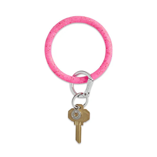 Silicone Big O Key Ring