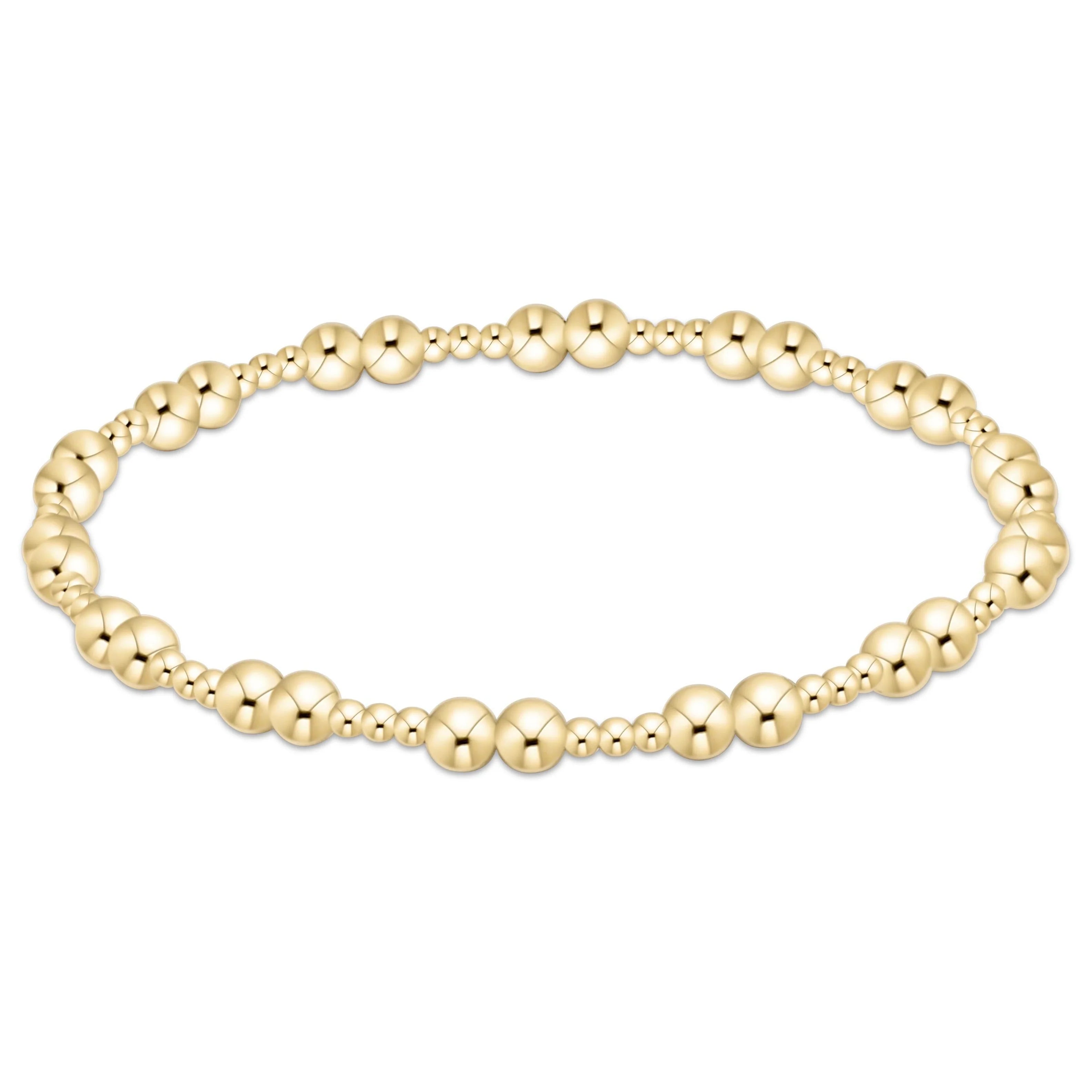 Together Gold 4mm Bracelet | enewton
