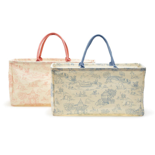 Animal Toile Storage Tote