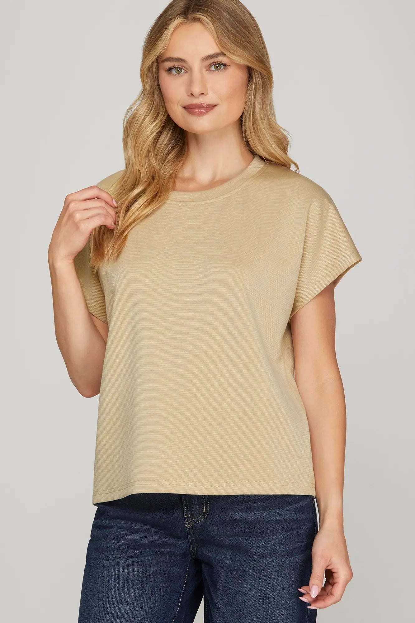 Cozy Stitch Knit Top