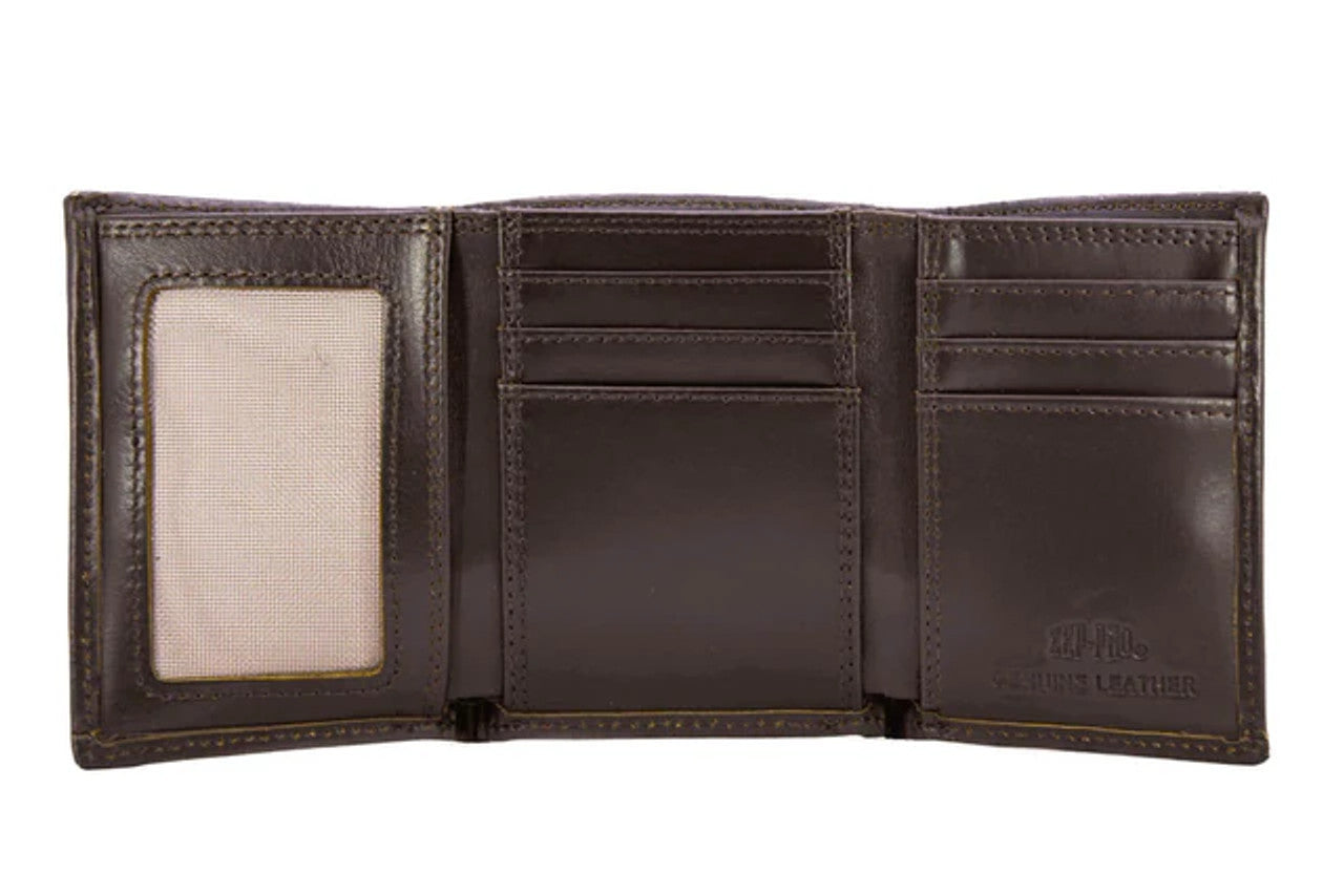 Trifold Leather Wallet