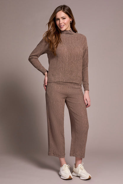 Long Sleeve Mock Neck Top