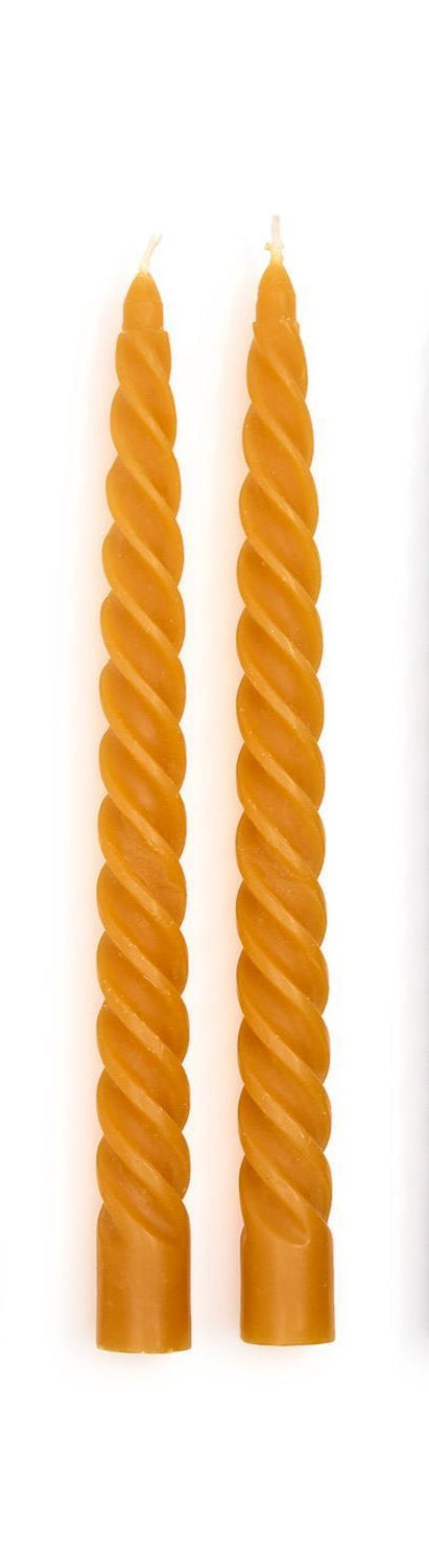 Twist Taper Candles in Gift Box | Set of 2
