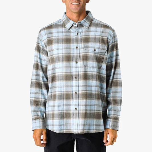 Lager Long Sleeve Flannel Shirt | Aftco