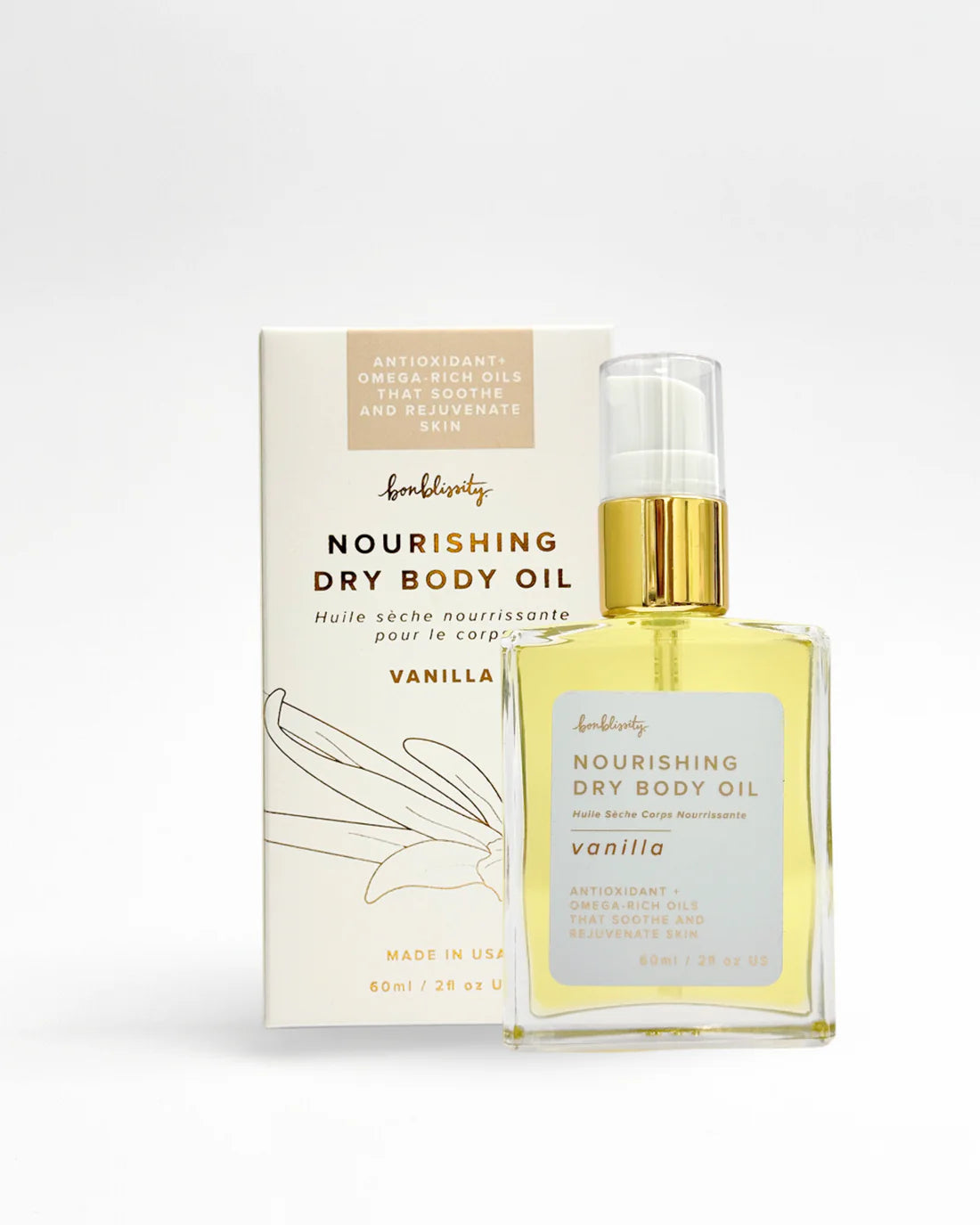 Nourishing Dry Body Oil | 2fl oz | Bonblissity