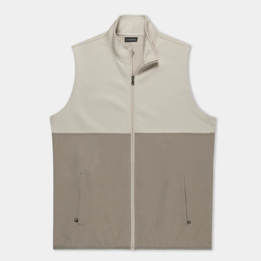 The Par Performance Full Zip Vest With Embroidered Winston Logo