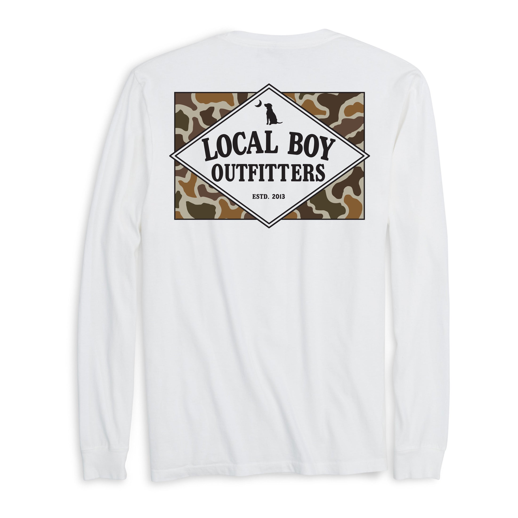 Vintage Founder's Flag L/S T-Shirt | Local Boy