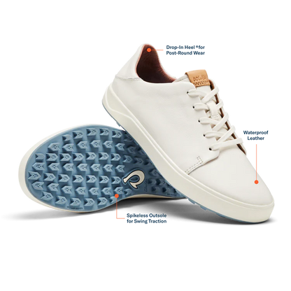 Wailea Leather Golf Shoes | Women's | Olukai