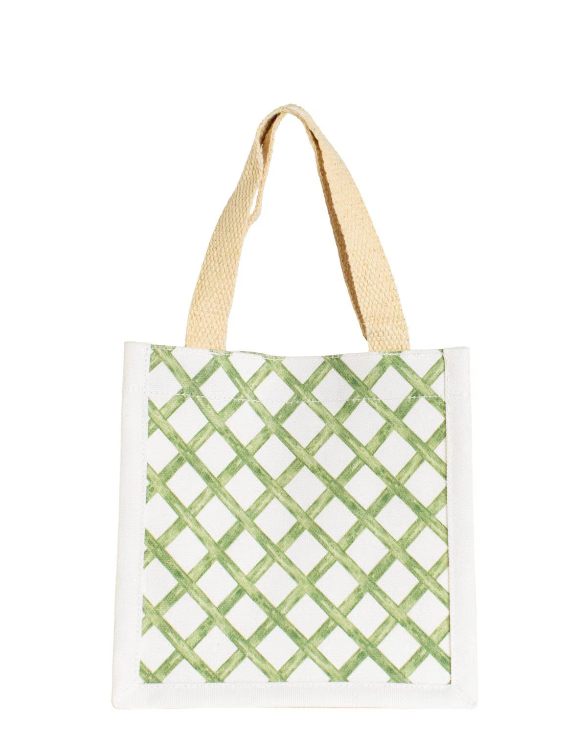 Watercolor Trellis Petite Gift Tote