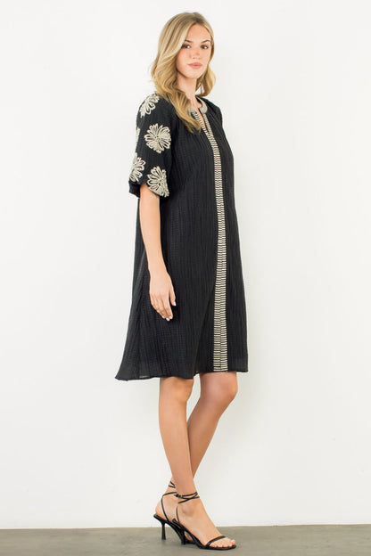 Embroidered In Petals Dress