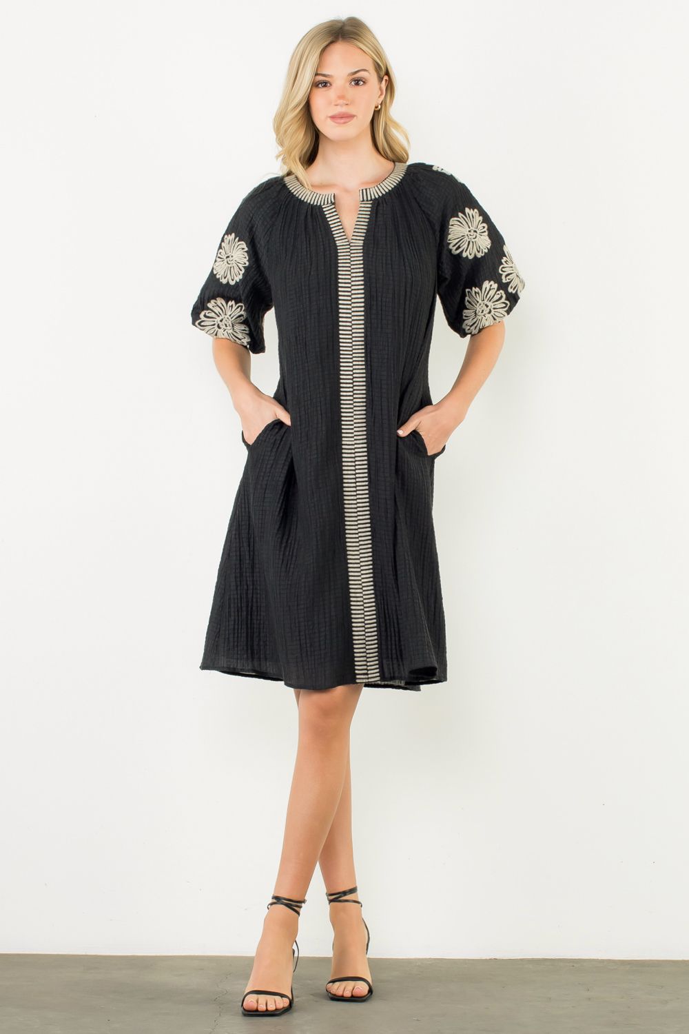 Embroidered In Petals Dress