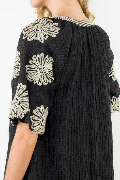 Embroidered In Petals Dress