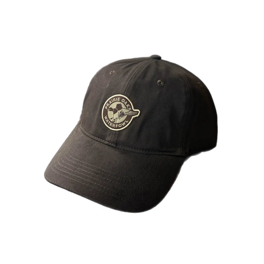 Waxed Cotton Logo Hat
