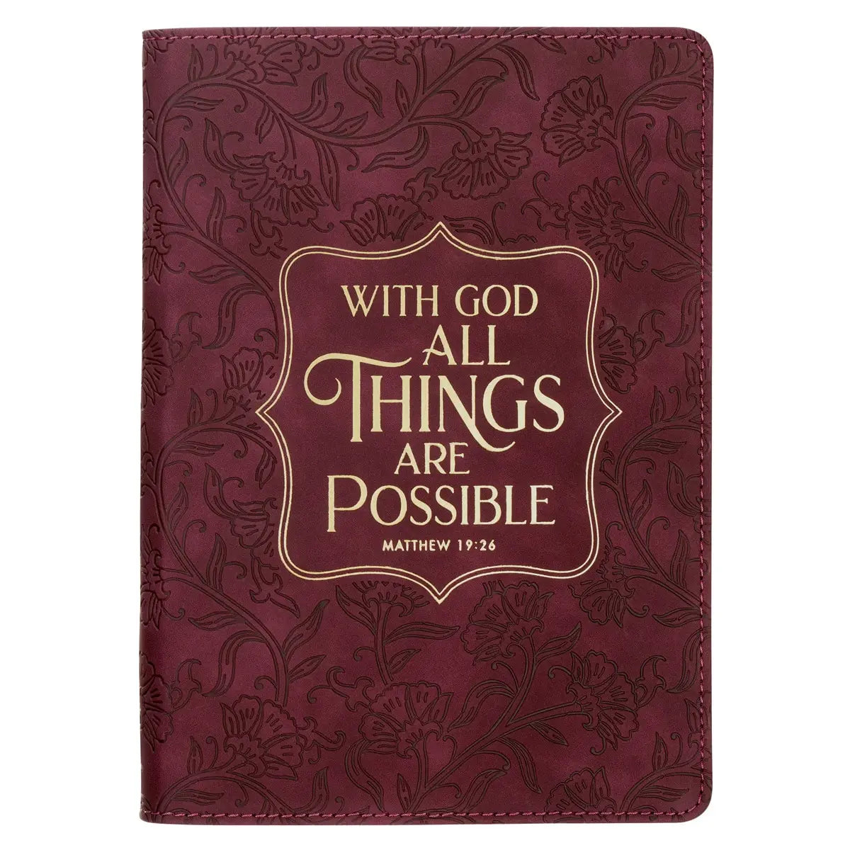 With God Classic Journal | Matthew 19:26