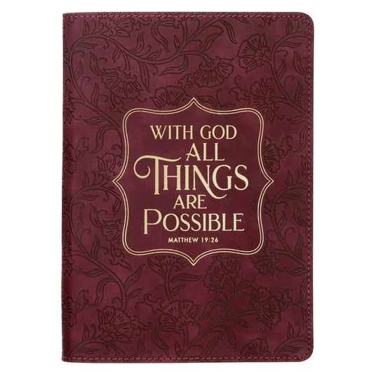 With God Classic Journal | Matthew 19:26