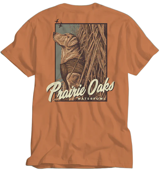 Yellow Lab In Blind Tee