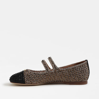 Zoey Cap Toe Mary Jane Flat