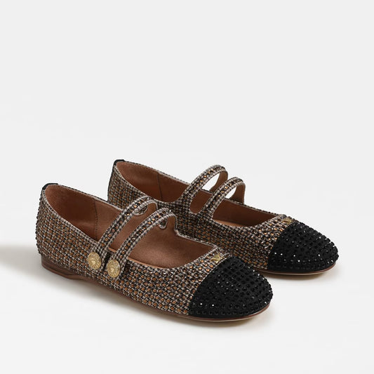 Zoey Cap Toe Mary Jane Flat